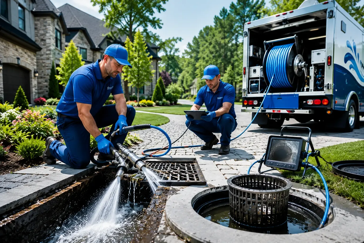Local outdoor drain cleaning professionals in Auburn, IA